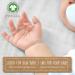 Mimadu Bio GOTS Baby Muslin Towel 25x25 cm | 100% Organic Cotton | Super Soft & Absorbent | Eco-Friendly Baby Care | Mini Wash Cloths - Buy Online on GoSupps.com
