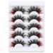 Kiromiro Fluffy Mink Wispy Colored Red Strip Lashes Pack - 2 Red - Buy Online on GoSupps.com