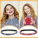 Braided Floral Headbands - 6 Piece Set for Girls & Women | Adjustable, Elastic, Stretch Fabric Hair Accessory - Ideal for Hair Styling - Buy Online on GoSupps.com