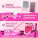 PRO Self Adhesive Eyelashes Kit - 120pcs Press On Lashes Lash Fixative & Remover Easy Home Application | Velvety D-10-18mix Eyelash Extension Set - Buy Online on GoSupps.com