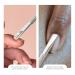NGHIA Pusher S-505 - Premium Stainless Steel Double-Ended Cuticle Pusher | Precision Nail Care Tool | Ergonomic Design for Professional & Home Use | International Shipping Available - Buy Online on GoSupps.com