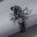 Xerling Black Beaded Spider Bracelets - Stretch Halloween Jewelry for Women & Girls - Buy Online on GoSupps.com