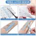 Transparent Waterproof Adhesive Bandages - 48 Pieces - 3 Sizes: 8x8, 6x6, 4x4 Inch - Buy Online on GoSupps.com