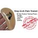 Foots Love Plantar Fasciitis Gel Support Inserts - Relief for Flat Feet, High Arch, Metatarsal Pain - Men and Women Orthotics - Tan - Buy Online on GoSupps.com