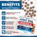 Fish Oil Omega 3 for Dogs - Premium Skin and Coat Supplement - Wild Alaskan Salmon Oil - Soothes Dry & Itchy Skin - Packed with EPA & DHA - Made in USA - Buy Online on GoSupps.com