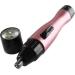 Hair Remover 2 in 1 Women's Painless Electric Shaver - Body & Nose Trimmer (Pink) - Fast International Shipping - Buy Online on GoSupps.com