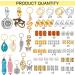 200 PCS Hair Beads Jewelry for Braids - Women's Hair Accessories Dreadlocks Gem Crystal Charms Loc Tube Bead Braided Cuffs Clips - Buy Online on GoSupps.com