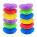 D.RECT 12 pieces plastic scourer plastic scourer scratch sponge perfect