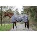HKM 550678 Zebra Fly Rug with Cross Strap - M White/Black 135 | International Shipping Available - Buy Online on GoSupps.com