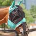 Harrison Howard CareMaster Horse Fly mask with Ears and Nose Fringe Fly Protector Defender Mask Summer Mint Full Size Full (Large) Summer Mint - Buy Online on GoSupps.com