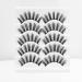 Peacock-Eye 3D Mink False Eyelashes - Wispy Cross Curl Fluffy Extension - 5 Pairs, 10-13mm - Makeup Tool for Daily Use - Buy Online on GoSupps.com