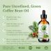 Green Coffee Bean Carrier Oil. 120ml. Cold-pressed. Unrefined. Organic. 100% Pure. Non-comedogenic. Chemical-free. Great for Under-Eye Skin. Natural Moisturizer for Face Body Hair. Bella Terra Oils. 120 ml (Pack of 1) - Buy Online on GoSupps.com