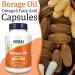 Now Foods Borage Oil 1000mg 120 Softgels - Lab-Tested, Soy Free, Gluten Free, Non-GMO - Buy Online on GoSupps.com
