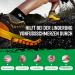 Plantar Fasciitis Foot Pain Relief Kit Compression Socks Silicone Heel Protectors Gel Inserts & Spiky Massage Ball (L/XL) - Buy Online on GoSupps.com