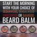 Beard Balm Variety Pack - 4 Natural Samples with Argan Shea Butter Coconut & Jojoba Oil - Vitamins & Minerals for Ultimate Beard Care - Buy Online on GoSupps.com