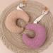 Buy Soft Moon-Shaped Pico Baby Pacifier Clip - 15cm Skin Pink Holder for Newborns | International Shipping Available - Buy Online on GoSupps.com
