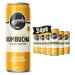Remedy Kombucha Sugar-Free Organic Drink Sparkling Low Calorie Gut Health Beverage - Ginger Lemon - 355 mL Can 24-Pack Ginger Lemon 355ml (Pack of 24)