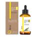 Vitamin E Oil (tocopherol) 100% natural Vegan Anti Aging Face Care Waterproof make-up remover Body and Hair Nails and Cuticles Repairing Moisturizer for Hands (100 ml)