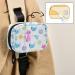 Naanle Watercolor Floral Cats Pill Box - 7 Day Travel Organizer | Compact Vitamin & Supplement Holder - Buy Online on GoSupps.com