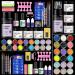 Acrylic Nail Kit for Beginners with Everything Nail Kit set Professional Acrylic Powder and Liquid Monomer Set 18pcs Glitter Powder Primer and Dehydrator False Nail Tips Tools Spring Colors Gifts for Women DIY