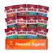 DAVID Sunflower Seeds Variety Pack - 12 Flavors, Keto Friendly On-The-Go Snack - 5.25 Ounce - Buy Online on GoSupps.com
