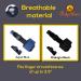 BodyMoves Finger Splint - Ideal for Trigger Finger, Mallet Finger, and Post-Operative Care (Midnight Black) - Buy Online on GoSupps.com