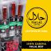 Supreme Zabiha Halal Beef Jerky Sticks 16 Count - Hand Crafted Meat Snacks (Jalapeno) - Buy Online on GoSupps.com