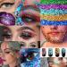 GL-Turelifes Chameleon Body Glitter Gel Set - Sparkling Chunky Glitter for Eyes, Face, Lips & Body - Festival Cosmetic Glitter - Long Lasting - 2 Pack - Buy Online on GoSupps.com