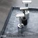 DEDGE Matte Black Toothbrush Holder Safety Razor Stand for Bathroom - Alloy Accessory - Buy Online on GoSupps.com