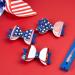 Whaline 4th of July Bow Hair Clips Set - Glitter American Flag Barrettes for Girls and Women - Patriotic Stars and Stripes Hair Accessories - Buy Online on GoSupps.com