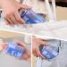 Zuihug Travel Pill Organizer - 10 Compartment Compact Pill Box - Portable Pill Holders for Wallets - Blue - Buy Online on GoSupps.com
