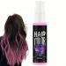 Temporary Hair Dye Hair Colour Spray Pink Hair Spray Wash Out Temporary Coloured Hair Spray Hair Spray Temporary Coloured Hair Spray Wash Out Kids Semi Permanent Hair Dye Spray Instant Styling(Pink) #7