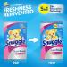 Snuggle Plus SuperFresh Fabric Softener Dryer Sheets - 200 Count, Burst White, Spring Scent | Static Control & Odor Elimination Technology - Buy Online on GoSupps.com