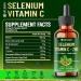 7in1 Selenium Liquid Drops with Selenium Vitamin C Zinc Iodine L-Tyrosine Ashwagandha and Turmeric for Immune & Energy Support - 1 FL Oz - 60 Day Supply - Buy Online on GoSupps.com