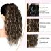PORSMEER 18 Inch Claw Ponytail Extension Multi Layered Clip on Ponytail Extension for Women Long Curly Wavy Hair Extensions Natural Fluffy Synthetic Clip in Hairpiece for Daily (Brown with platinum) Ash brown with platinum - Buy Online on GoSupps.com