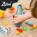Zelssi Pom Poms Pack - 400 Pompom Balls & Googly Eyes - Vibrant Assorted Colors for DIY Crafts - Buy Online on GoSupps.com