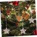 Zerodeko 10 Pcs Wood Crafts Wood Disc Ornaments Christmas Hanging Plaque Car Decorations Embellishments Christmas Decorations Natural Wood Slices Platinum Bamboo Christmas Tree - Buy Online on GoSupps.com