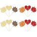 Gyufise 24Pcs Glitter Fall in Love Cupcake Topper Fall Pumpkin Wedding Cupcake Topper Fall Bride Shower Cupcake Topper for Fall Wedding Bride Shower Party Decoration Color 10 - Buy Online on GoSupps.com