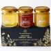 London Honey Co. British Honey Trio Gift Set - 100g x 3 | Pure, Raw & Unpasteurised | Natural Single Origin Honey - Buy Online on GoSupps.com