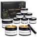Fragrance candles gift set for women fragrance candle set gifts for men 9 x 75g soy wax - long -lasting fragrance - 180 hours of burning time aromatherapy candles small gifts for Christmas birthday