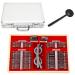 104pcs trial lens set optical test lens set metal rim optometry trial lens test lens test lens optometry equipment aluminum box optometry kit with frame