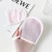 Silk Double-Sided Facial Peeling Gloves - Reusable Microfiber Makeup Remover for Women & Girls - 2 Pack Pink - Buy Online on GoSupps.com