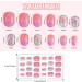 240 Pieces Children False Nails Kids Girls Press On Short Artificial Fake Nails - Pink Heart Design - Nail Decoration Kit for Girls - Buy Online on GoSupps.com
