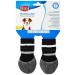 Trixie 19523 Dog Socks Anti-Slip M-L 2 pcs. Black Black Medium / Large