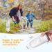 Portable Dog Water Bottle 10oz | Catness 2022 Upgraded Travel Bowl for Dogs | Dog Gifts | Walking, Hiking Gear White - Buy Online on GoSupps.com
