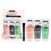 FREEMAN Face Mask Exotic Blends Variety Pack, Pore-Cleansing Clay Peel-Off Mask, Black Salt Peel-Off Mask, and Aloe Jelly Mask, Skincare Beauty Mask Kit, 3 Piece Set Exotic Blends, 4PC