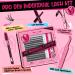 PRO DIY Lash Extension Kit - 280pcs D Curl Individual Lashes with Bond, Seal, and Applicator - Easy to Apply at Home - 40D-9-15 Mix Kit - Buy Online on GoSupps.com