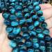 Blue Tiger Eye Gemstone Loose Beads - Natural Round Crystal Energy Stone for Jewelry Making - 6mm - 61-63pcs - 1 Strand 15 | Blue Tiger Eye 6mm - Buy Online on GoSupps.com