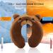 Kufl Neck Heat Bottle - Soft Cover Thermal Pillow for Neck Shoulder & Back Pain Relief (1.2L Bear Design) - Buy Online on GoSupps.com