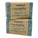 Greenwich Bay Trading Co Seaweed and Eucalyptus Essential Oil Exfoliating Bath Bar Soap Set of 2 8.6 Ounces Each